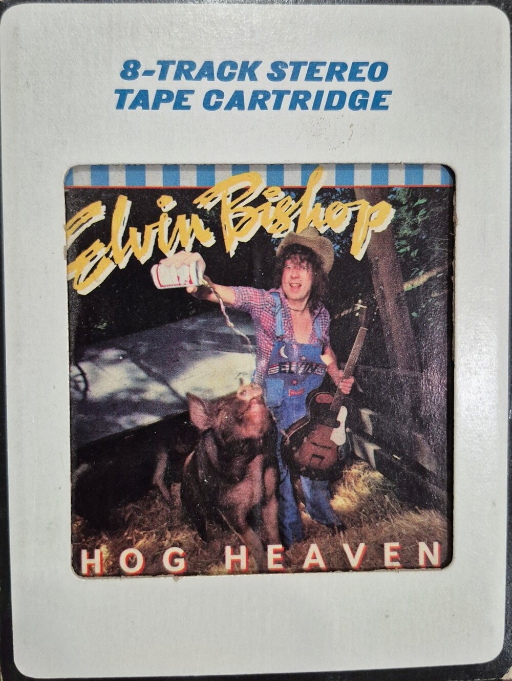Elvin Bishop Hog Heaven 8-Track Tape.
